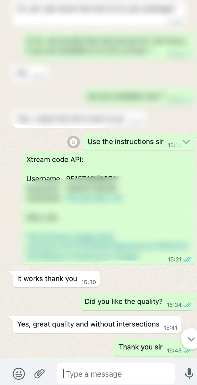 Satisfied user providing feedback on Nextvtele's service